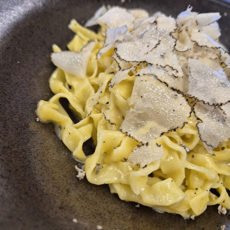 osteria battibecco tagliatelle al tartufo