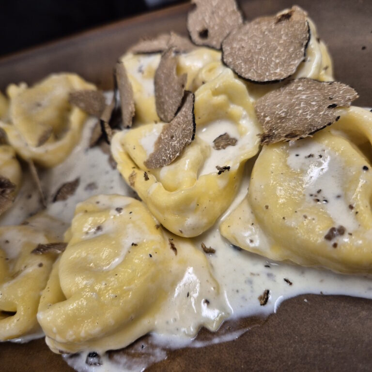 osteria battibecco tortelli funghi